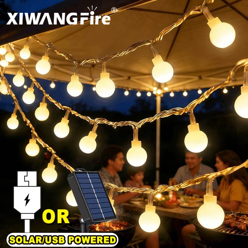 3-10M Solar/USB/Battery String - Outdoor Lighting And Landscape review and price
