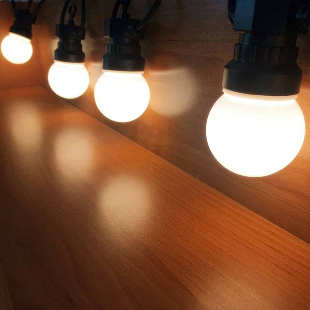 Led Milky White G50 Globe Outd - String Light Bistro review and price