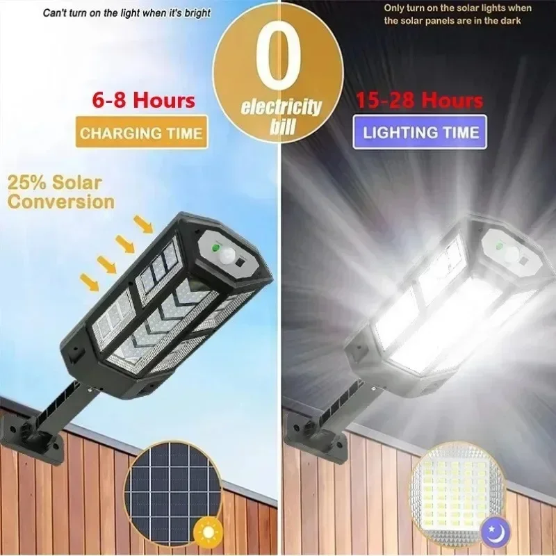 Newest Solar Lamp Powerful Out - Outdoor Lighting With Motion Sensor review and price