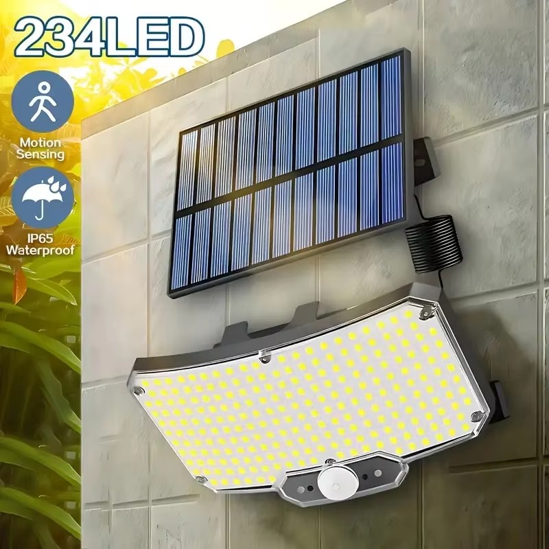 234LED Solar Outdoor Lights Mo - Outdoor Lighting With Motion Sensor review and price