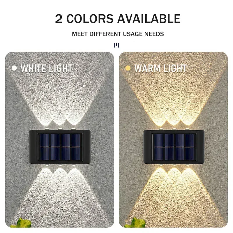COB Solar Wall Lamp Outdoor Wa - Outdoor Lighting And Landscape review and price