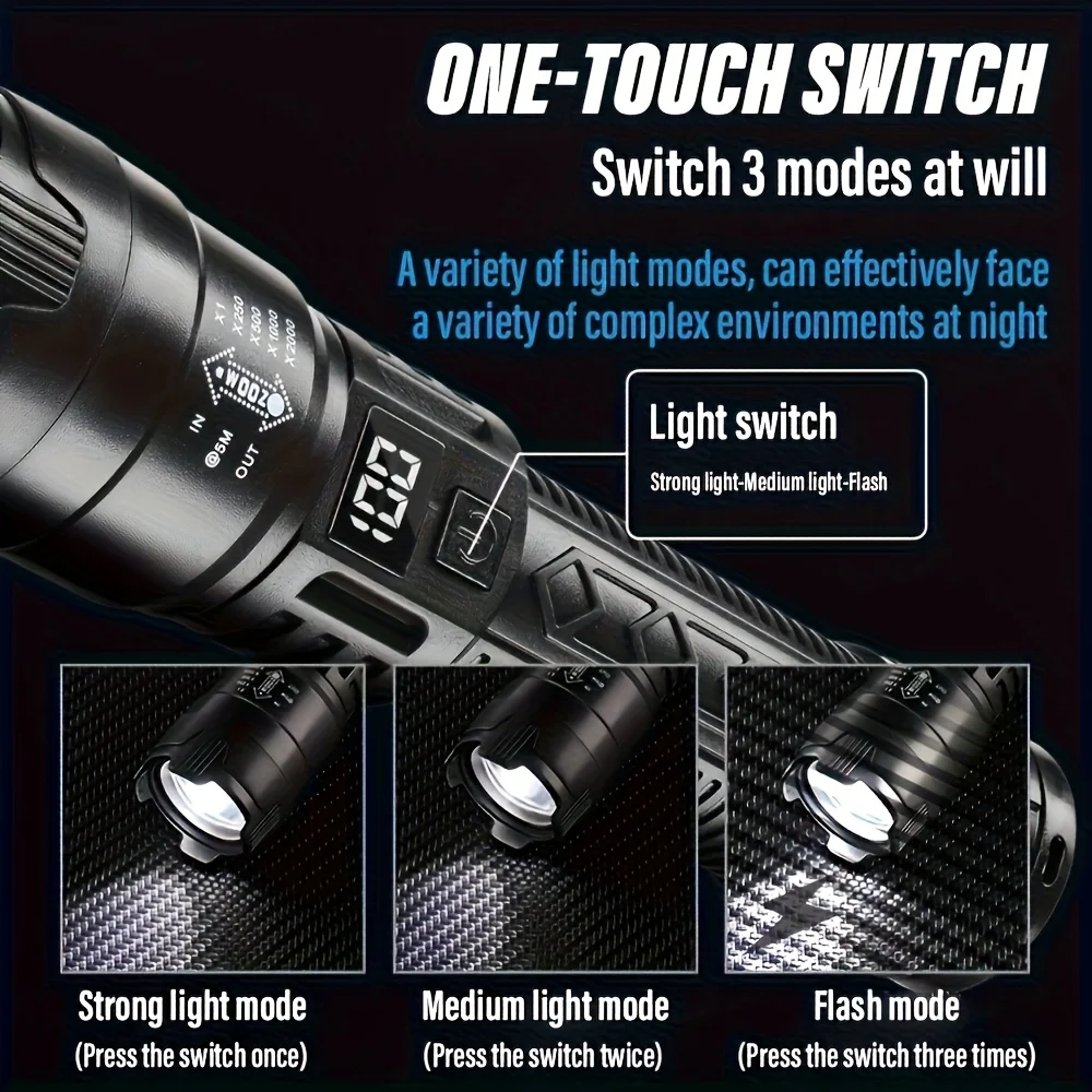 Tactical LED Flashlight 2000LM - Outdoor Lighting Junction Box review and price