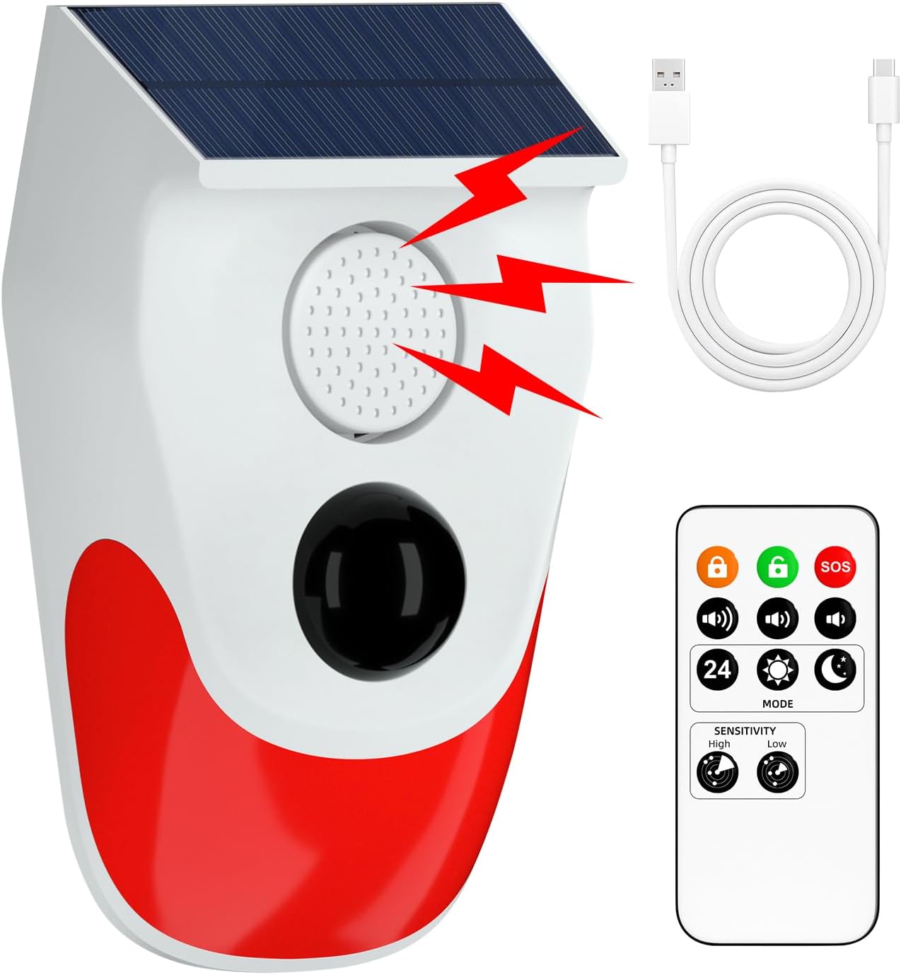 Solar Motion Sensor Outdoor Al - Outdoor Lighting With Motion Sensor review and price