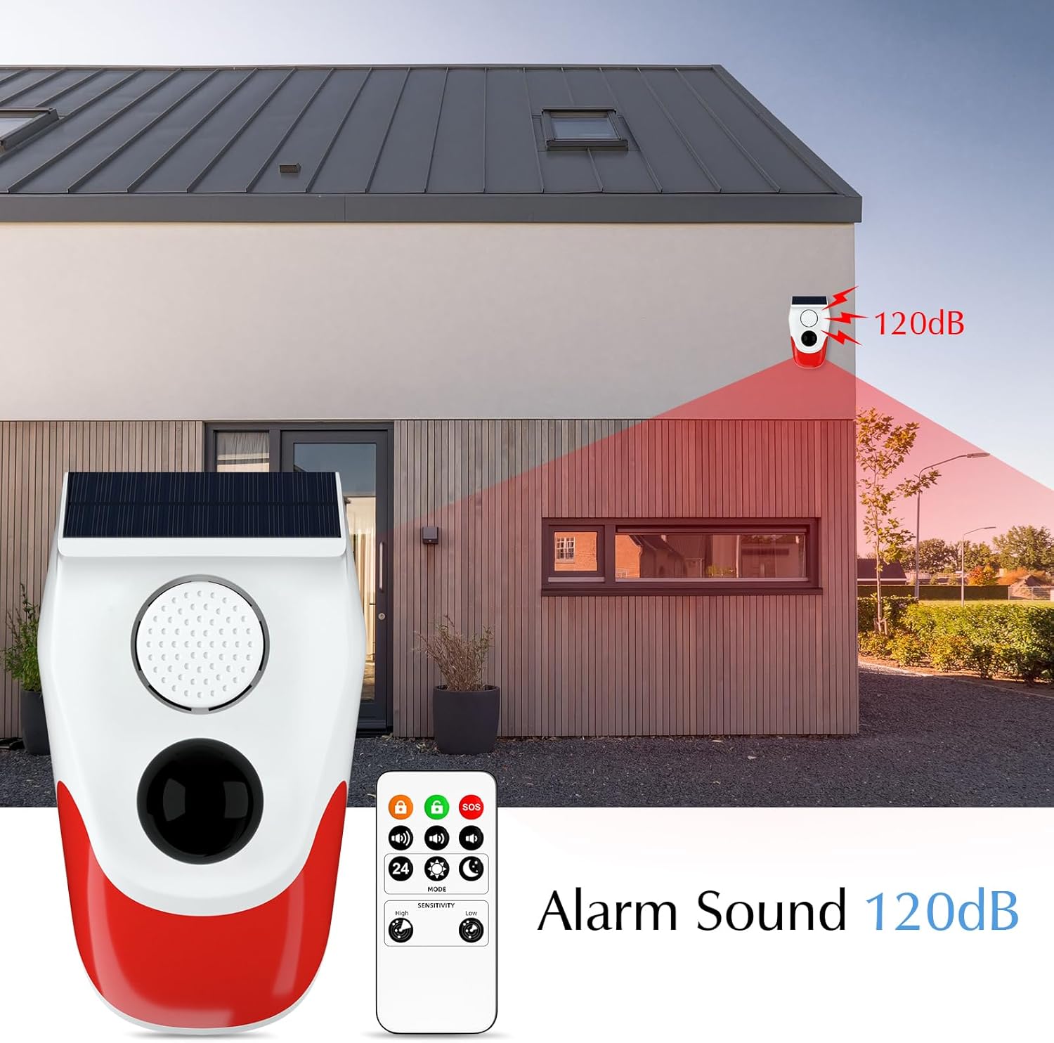 Solar Motion Sensor Outdoor Al - Outdoor Lighting With Motion Sensor review and price