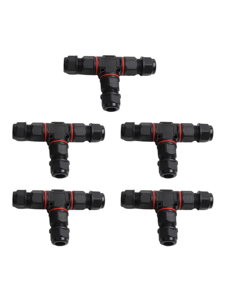 5Pcs IP68 Waterproof 3 Pin T S - Outdoor Lighting Junction review and price