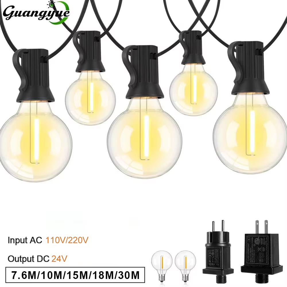 G40 LED String Light E12 DC24V - String Light Bistro review and price