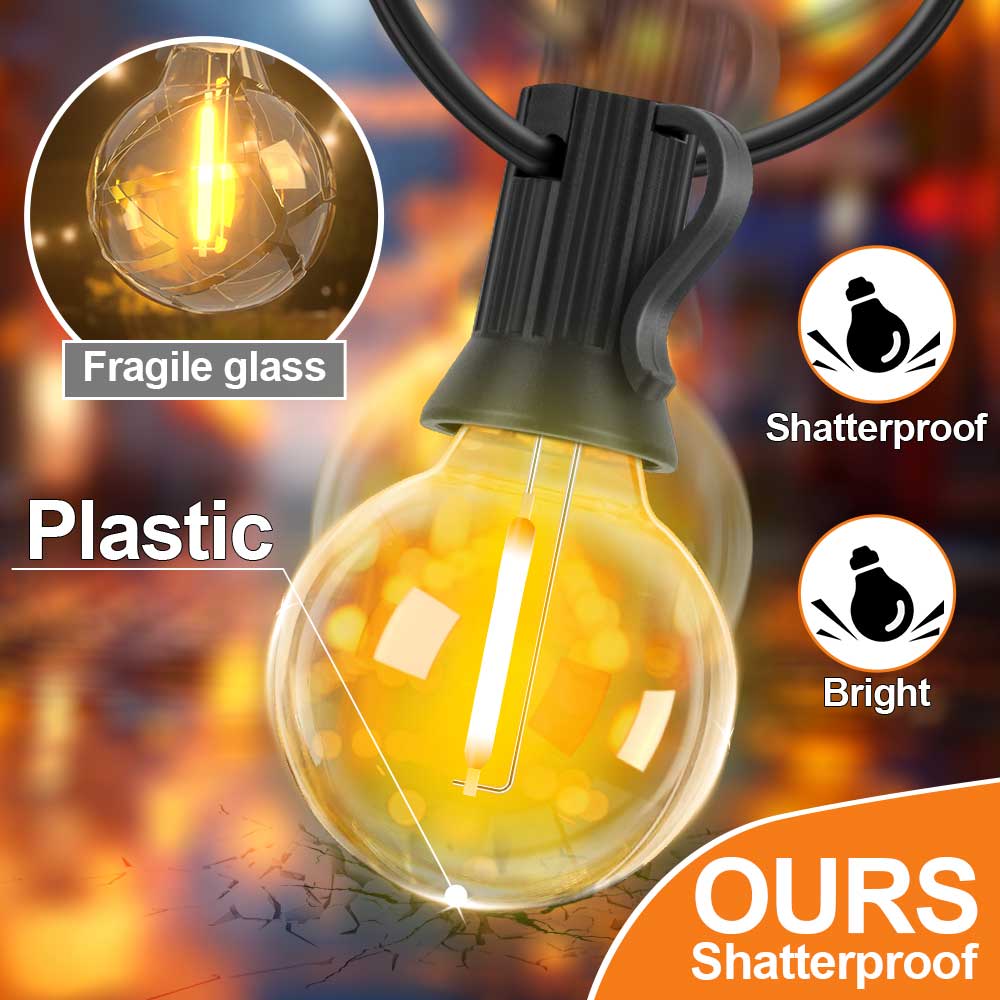G40 LED String Light E12 DC24V - String Light Bistro review and price