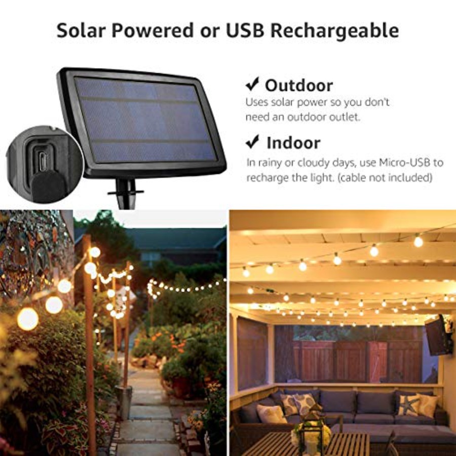 Solar Outdoor String Lights Pa - String Light Bistro review and price