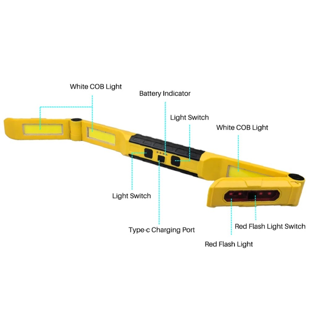 Portable COB Magnetic LED Work - Outdoor Lighting Guide review and price
