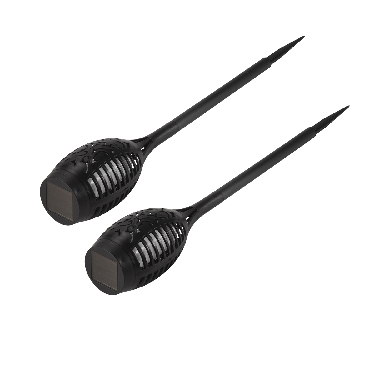 Y17A 2 Pcs LED Solar Flame Lig - Outdoor Lighting And Landscape review and price