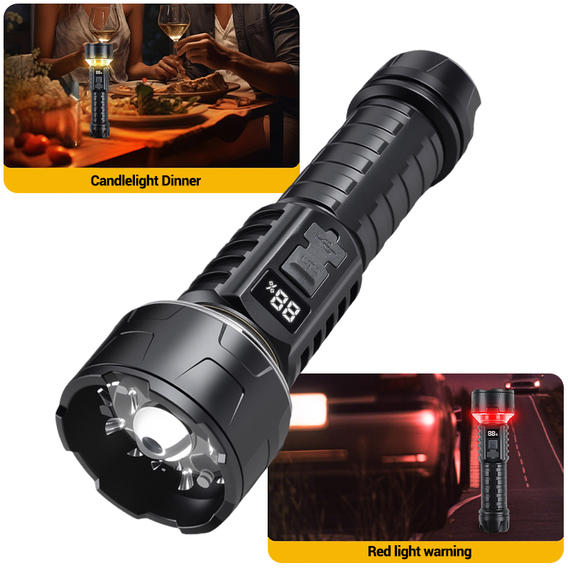 COB LED Flashlight Rechargeabl - Outdoor Lighting Junction Box review and price