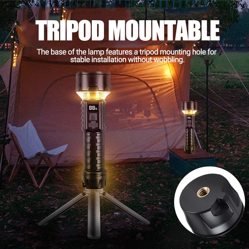 COB LED Flashlight Rechargeabl - Outdoor Lighting Junction Box review and price