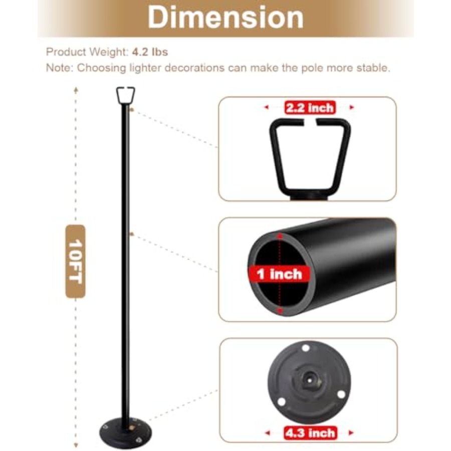 10Feet Ground Base String Ligh - String Light Bistro review and price