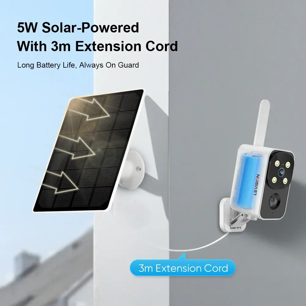 LS VISION Outdoor Solar Camera - Outdoor Lighting Wireless review and price