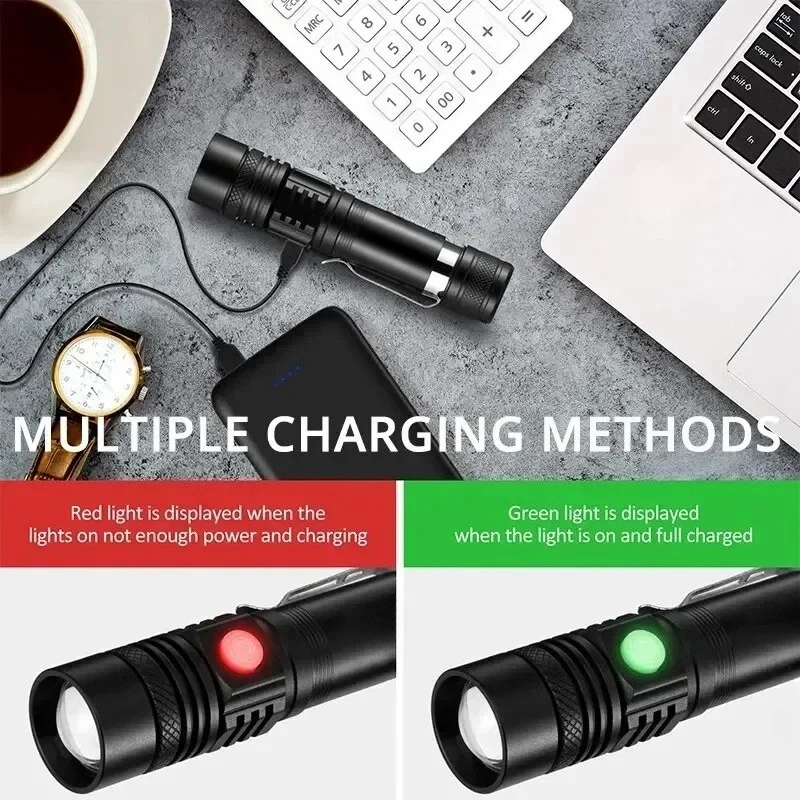 T6 LED Rechargeable Flashlight - Outdoor Lighting Junction Box review and price
