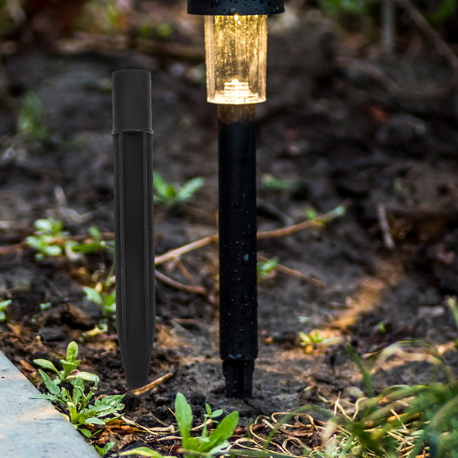 Ground Spikes for Signs Insert - Outdoor Lighting And Landscape review and price
